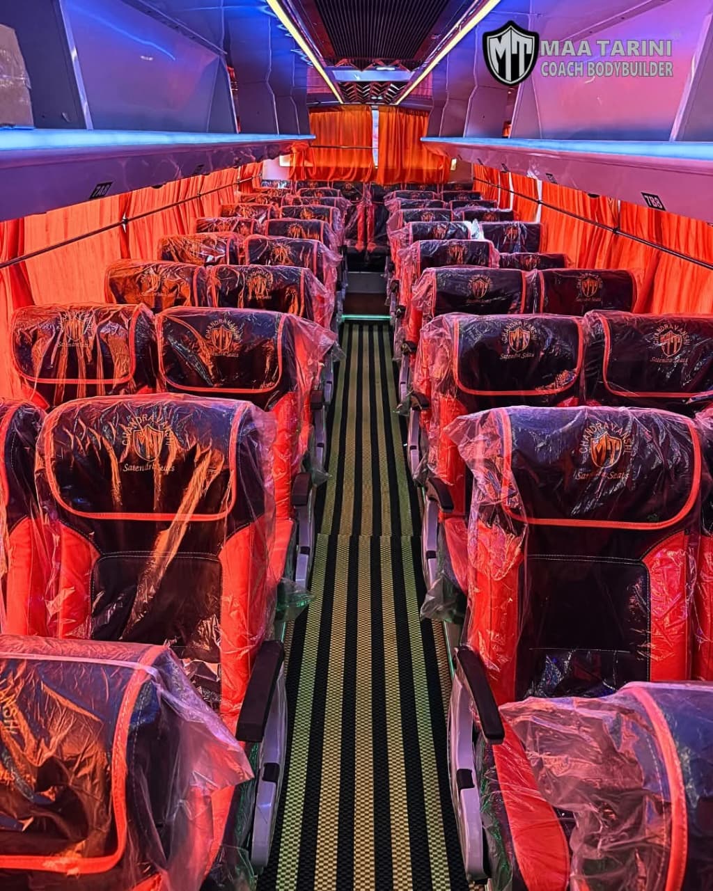Luxury coach interior